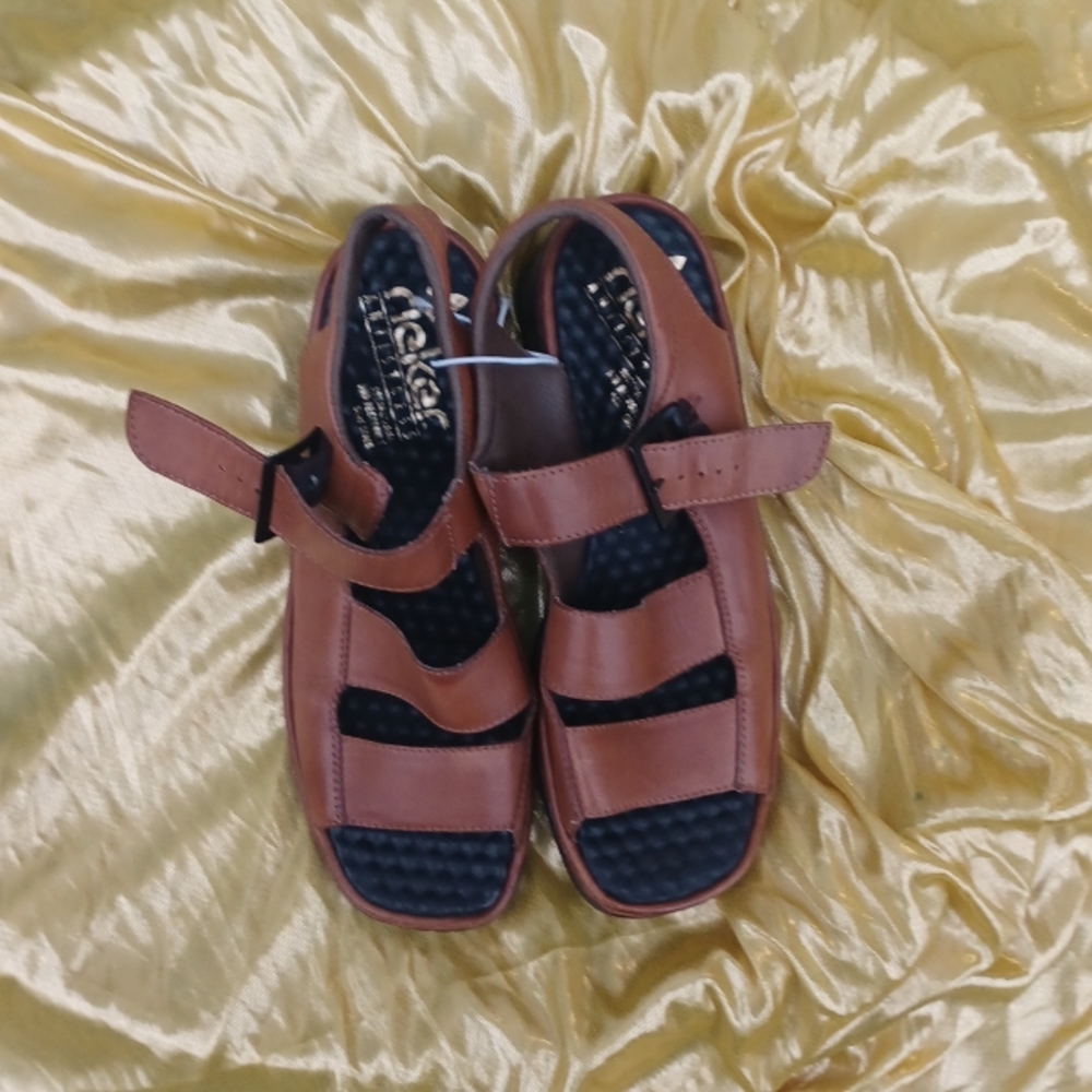 Rieker Sandals. Brown. 9